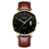 Men's Stainless Steel Metal Luminous Quartz Fashion Round Watch