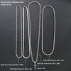 Men's Stainless Steel Multilayer Cuban Chain Cross Necklace With Geometric Pendant And Electroplated Finish