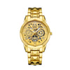 Men's Stainless Steel Waterproof Quartz Watch Simple Handsome Trendy Leisure Style