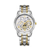 Men's Stainless Steel Waterproof Quartz Watch Simple Handsome Trendy Leisure Style