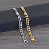 Men's Titanium Steel Geometric Chain Bracelet With Fine Craftsmanship Simple Fashion Jewelry Non Fading