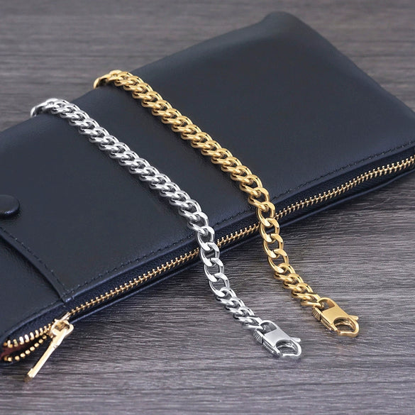 Men's Titanium Steel Geometric Chain Bracelet With Fine Craftsmanship Simple Fashion Jewelry Non Fading