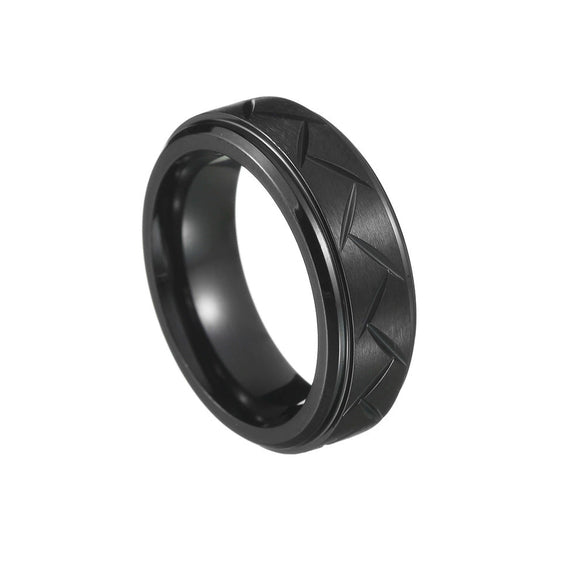 Men's Titanium Steel Geometric Pattern Electroplated Jewelry Bracelet