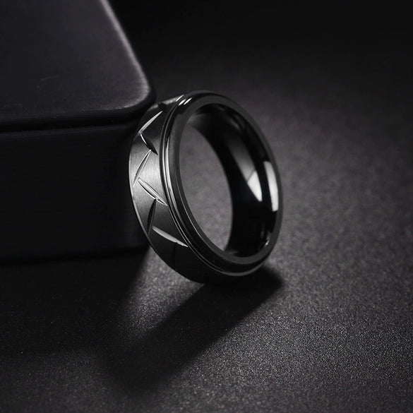Men's Titanium Steel Geometric Pattern Electroplated Jewelry Bracelet