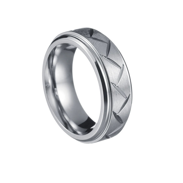 Men's Titanium Steel Geometric Pattern Electroplated Jewelry Bracelet