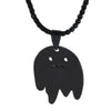 Men's Titanium Steel Necklace With Cartoon Doll Pendant And Electroplating Treatment