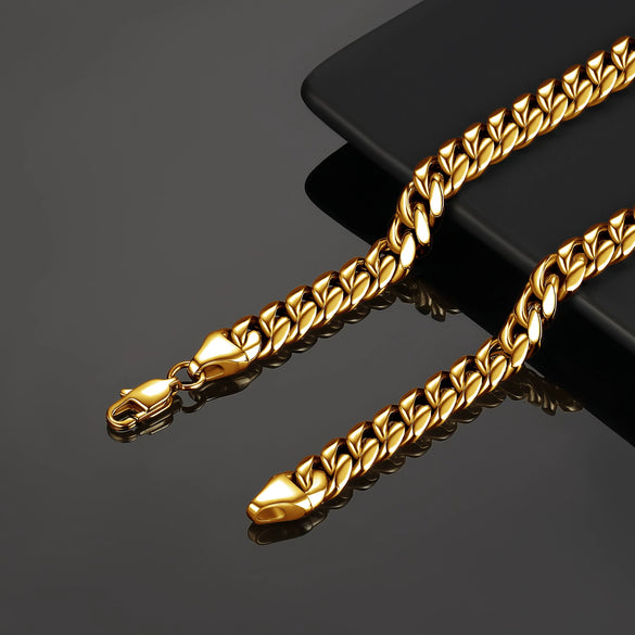 Men's Titanium Steel Necklace With Geometric Style
