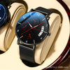 Men's Ultrathin Automatic Mechanical And Quartz Watch Alloy Case Stainless Steel Strap Round Dial Mineral Strengthened Glass Mirror Printed Logo Luminous Waterproof