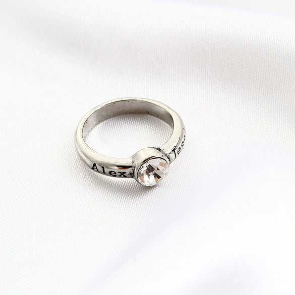 Men's Unisex Cartoon Character Ring In Zinc Alloy With Electroplated Finish Hip Hop Fashion Jewelry