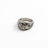 Men's Unisex Cartoon Character Ring In Zinc Alloy With Electroplated Finish Hip Hop Fashion Jewelry