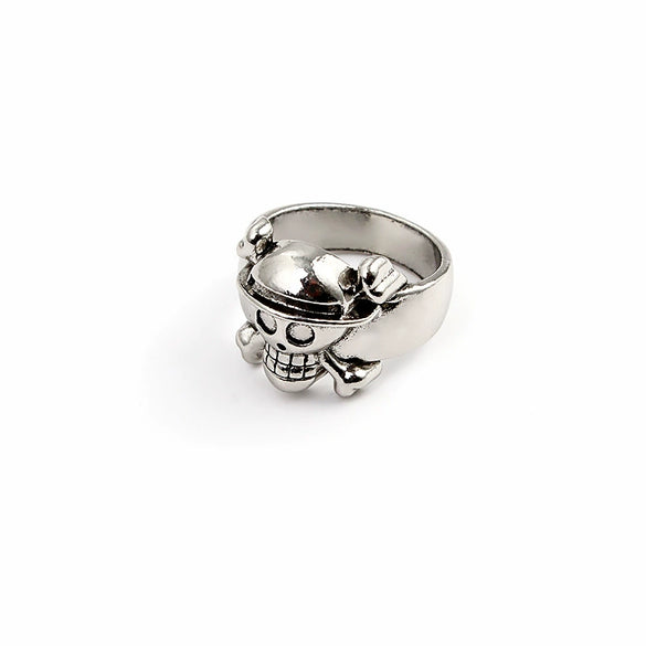 Men's Unisex Cartoon Character Ring In Zinc Alloy With Electroplated Finish Hip Hop Fashion Jewelry