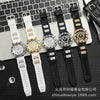 Men's Watch Alloy Case Plastic Strap Iron Clasp Round Dial Leisure Style