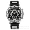 Men's Watch Alloy Case Plastic Strap Iron Clasp Round Dial Leisure Style