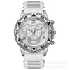 Men's Watch Alloy Case Plastic Strap Iron Clasp Round Dial Leisure Style