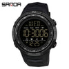 Men's Watch Resin Case Rubber Strap Round Dial Fashion Trendy Luminous Waterproof