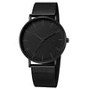 Men's Watches Ultrathin Simple Band Alloy Stainless Steel Belt Round Dial Leisure Style