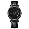 Men's Waterproof Ultrathin Quartz Watch With Stainless Steel Strap Alloy Case And Round Dial