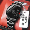 Men's Waterproof Watches Automatic Movement Leisure Style Round Dial Steel Case Mineral Strengthened Glass Mirror