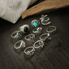 Men's Zinc Alloy Geometric Gem Ring With Electroplating