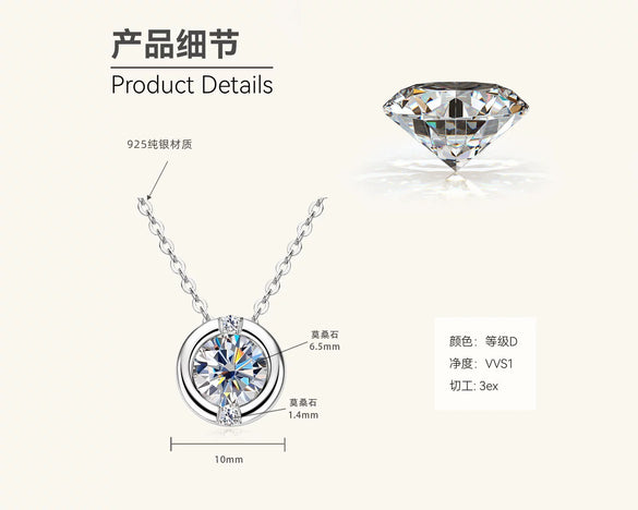Mermaid Tear Necklace 925 Sterling Silver Geometric Fishing Line Chain Gold Plated Women's
