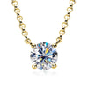 Mermaid Tears Necklace Moissanite Clavicle Chain S925 Sterling Silver Geometric Style