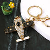 Metal Airplane Cute Style Keychain For Women