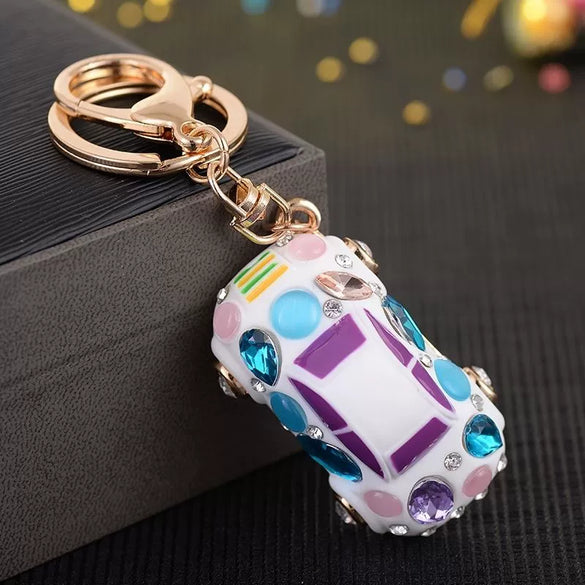 Metal Airplane Cute Style Keychain For Women
