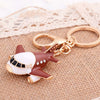 Metal Airplane Cute Style Keychain For Women