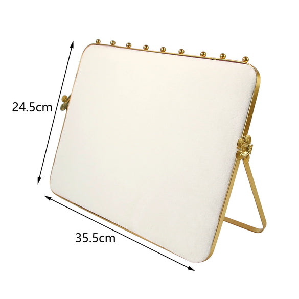 Metal And Super Fiber Splicing Creative Jewelry Rack With Highend Feel For Ring Necklace Bracelet Pendant