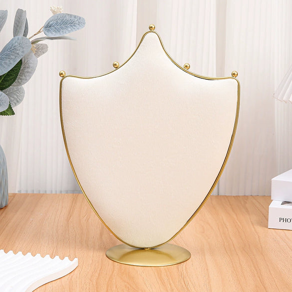 Metal And Super Fiber Splicing Creative Jewelry Rack With Highend Feel For Ring Necklace Bracelet Pendant