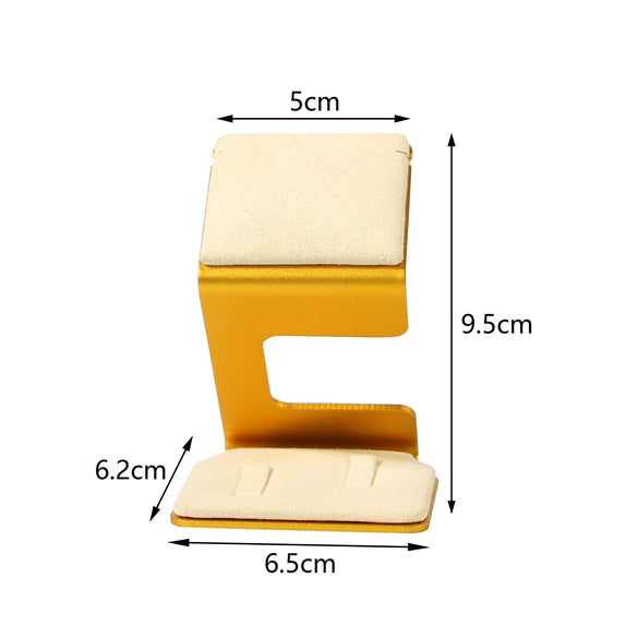 Metal And Super Fiber Splicing Creative Jewelry Rack With Highend Feel For Ring Necklace Bracelet Pendant