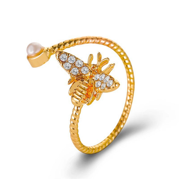 Metal Animal Ring For Women Retro Fashion Electroplating
