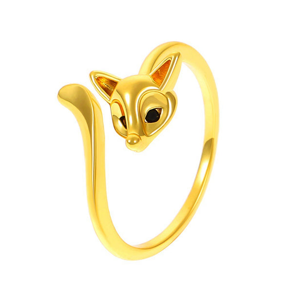 Metal Animal Ring For Women Retro Fashion Electroplating