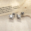Metal Animal Zodiac Doubleheaded Screw Earrings For Cartilage Piercing Electroplated
