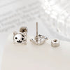 Metal Animal Zodiac Doubleheaded Screw Earrings For Cartilage Piercing Electroplated