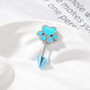 Metal Animal Zodiac Electroplated Cat Claw Cartilage Piercing Jewelry