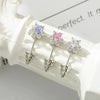 Metal Animal Zodiac Style Electroplated Personality Piercing Jewelry For Women