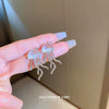 Metal Animals Zodiac Electroplated Jellyfish Earrings For Women