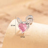 Metal Animals Zodiac Style Electroplated Titanium Steel Girl's Earrings
