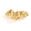 Metal Asymmetrical Geometric Square Hairpin With Electroplating For Women