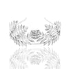 Metal Baroque Fashion Crown Bridal Headband Hair Accessories With Electroplating