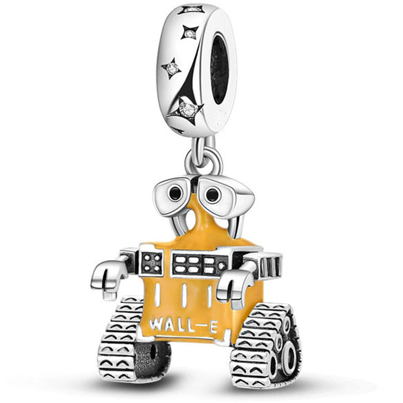 Metal Bead Bracelet With Hot Air Balloon Pendant Electroplating Totem Pattern Cute Fashion Cartoon Style