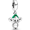 Metal Bead Bracelet With Hot Air Balloon Pendant Electroplating Totem Pattern Cute Fashion Cartoon Style