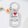 Metal Beer Bottle Opener Key Ring Creative Modern Art Style