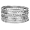 Metal Bohemian Retro Exaggerated Mix And Match Hollow Love Geometric Iron Electroplated Bracelet Jewelry