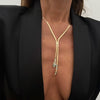 Metal Braided Snake Bone Clavicle Chain Necklace For Women Iron Chain Alloy Animal Pattern Electroplating