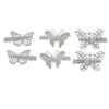 Metal Butterfly Hairpin Electroplated Women's Retro Creative Hair Accessories