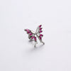 Metal Butterfly Titanium Steel Electroplated Geometric Women's Earrings