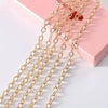 Metal Chain Jewelry Accessories With Tassels Electroplated