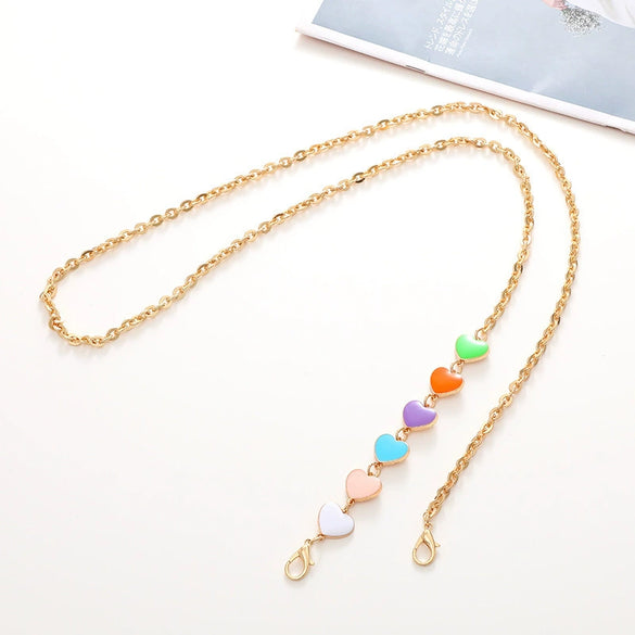 Metal Chain Mobile Phone Slung Chain With Clip Antifall Mobile Phone Lanyard Unisex Electroplating